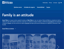 Tablet Screenshot of grupo-pinero.com
